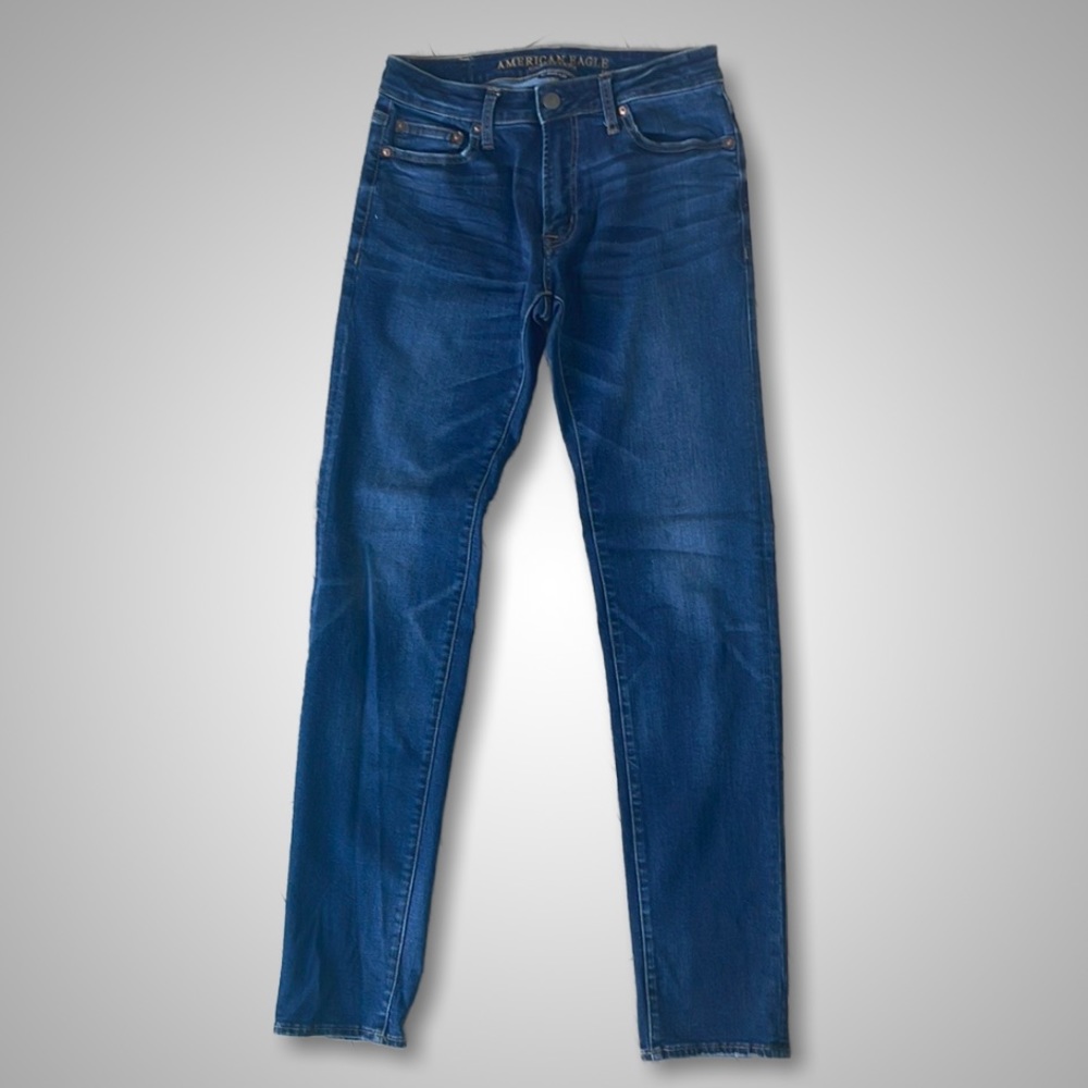 [ American Eagle Outfitters ] - Slim Straight Jeans